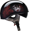 Z1R Vagrant Helmet - Red Catrina - Black/Red - Small 0103-1314