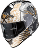 Z1R Warrant Helmet - Sombrero - White/Gold - Large 0101-14167