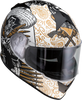 Z1R Warrant Helmet - Sombrero - White/Gold - Small 0101-14165