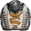 Z1R Warrant Helmet - Sombrero - White/Gold - Small 0101-14165