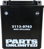 PARTS UNLIMITED AGM Battery - CTX12AABS CTX12AABS (FA)