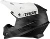 THOR Sector Helmet - Birdrock - Black/White - Medium 0110-7354