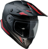Z1R Range Helmet - Uptake - Black/Red - XL 0140-0017