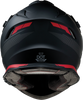 Z1R Range Helmet - Uptake - Black/Red - Medium 0140-0015