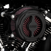 VANCE & HINES VO2 Blade Air Cleaner - Black Wrinkle 42057