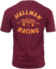 THOR Hallman Champ T-Shirt - Maroon - 2XL 3030-21201