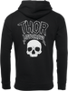 THOR Metal Fleece Pullover - Black - XL 3050-5828