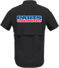 THROTTLE THREADS Parts Unlimited Vented Shop Shirt - Black - Large PSU37ST26BKLG
