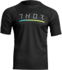 THOR Assist Caliber Jersey - Black - Large 5120-0259