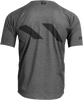THOR Assist Hazard Jersey - Short-Sleeve - Heather Charcoal/Black - XS 5020-0007
