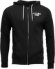 THOR Star Racing Champ Zip-Up Fleece - Black - Small 3050-5959