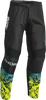 THOR Sector Atlas Pants - Black/Teal/Acid - 38 2901-10115