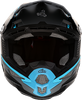 6D HELMETS ATR-1 Helmet - Stealth - Cyan - Large 10-4627