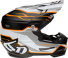 6D HELMETS ATR-2 Helmet - Phase - White Orange - XS 12-2824