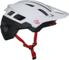 6D HELMETS ATB-2T Ascent Helmet - White/Black Matte - XL/2XL 23-0028