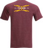 THOR Vortex T-Shirt - Burgundy - Small 3030-22604