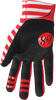 THOR Mainstay Slice Gloves - White/Red - XL 3330-7295