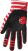 THOR Mainstay Slice Gloves - White/Red - Medium 3330-7293