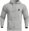 THOR Mindless Zip Fleece Sweatshirt - Heather Gray - Medium 3050-6312