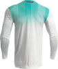 THOR Prime Tech Jersey - White/Teal - XL 2910-7035