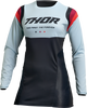 THOR Women's Pulse REV Jersey - Black/Mint - Large 2911-0255