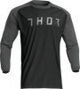 THOR Terrain Jersey - Black/Charcoal - XL 2910-7163