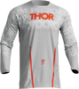 THOR Pulse Mono Jersey - Gray/Orange - Medium 2910-7110