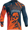 THOR Youth Sector Gnar Jersey - Midnight/Orange - XS 2912-2228