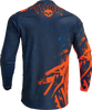 THOR Youth Sector Gnar Jersey - Midnight/Orange - XS 2912-2228