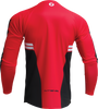 THOR Intense Assist Berm Long-Sleeve Jersey - Red/Black - Large 5020-0231