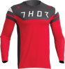 THOR Prime Rival Jersey - Red/Charcoal - XL 2910-7020