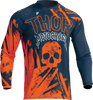 THOR Youth Sector Gnar Jersey - Midnight/Orange - 2XS 2912-2227
