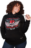 LETHAL THREAT Women's Skulls and Thorns Pullover Hoodie - Black - 2XL HD84071-2X