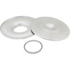 14 Inch Flat Base Air Cleaner Lid / Base Kit with 1/2 Sure Seal Spacer IMCA
