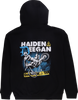 Deegan Apparel Caution Hoodie - Black - Small DMTFP3010BLKS