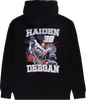 Deegan Apparel 38 Hoodie - Black - Medium DMTFP3004BLKM