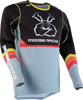 MOOSE RACING Agroid Jersey - Gray/Yellow - Large 2910-7514