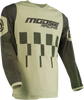 MOOSE RACING Qualifier Jersey - Green/Tan - 3XL 2910-7547