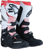 MOOSE RACING Tech 7 Boots - Black/White/Red - US 8 0212024-1225-8