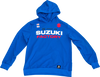 D'COR VISUALS Suzuki Factory Sweatshirt - Blue - Large 85-214-3