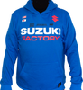 D'COR VISUALS Suzuki Factory Sweatshirt - Blue - Medium 85-214-2