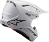 ALPINESTARS Supertech M10 Helmet - Solid - MIPS? - Gloss White - XL 8300323-2180-XL