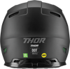 THOR Reflex Helmet - Blackout - ECE - Large 0110-7476