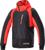 ALPINESTARS MSE Hybrid Hooded Jacket - Black/Red - Large 4201824-1463-L