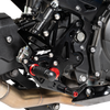 HOT BODIES MGP Rearset - Black - Kawasaki 51801-2500