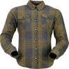 Z1R Women's Flannel Shirt - Olive - 2W 3041-0690