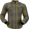 Z1R Women's Flannel Shirt - Olive - Large 3041-0687