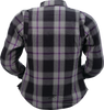 Z1R Women's Flannel Shirt - Purple - 2W 3041-0682
