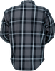 Z1R Flannel Shirt - Gray - 5XL 3040-3292