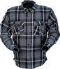 Z1R Flannel Shirt - Gray - Large 3040-3287